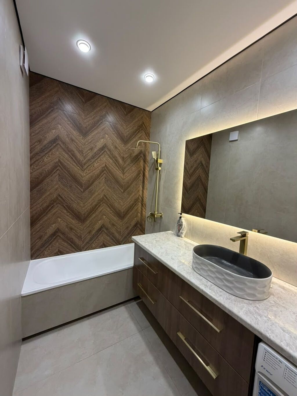 2 комнаты, 56 м², 7 мкр Элитка, 15 этаж, Дизайнерский ремонт: фото 8