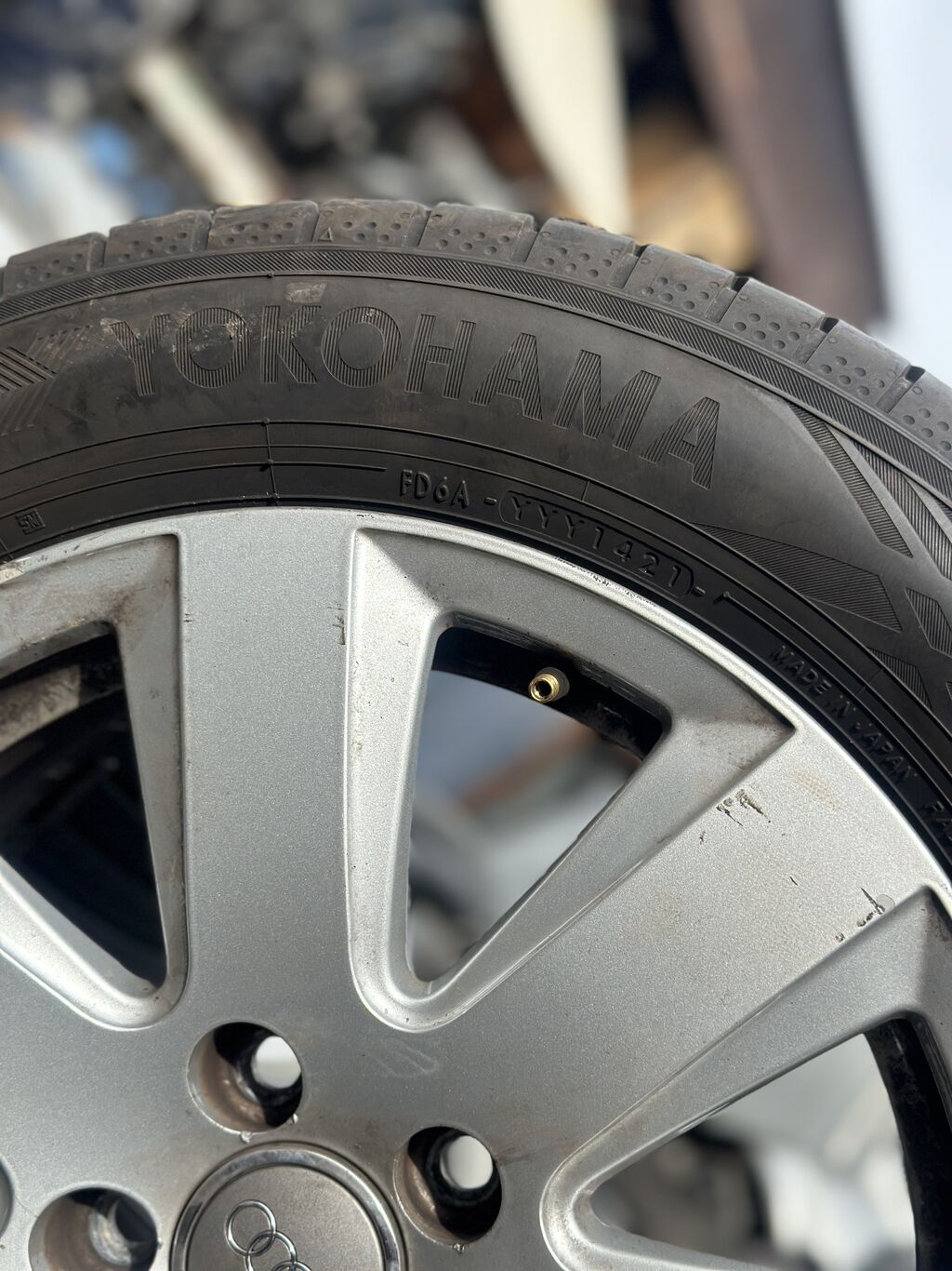 АУДИ ДИСКИ 225/55R16 В оригинале привозные С Японий: фото 2