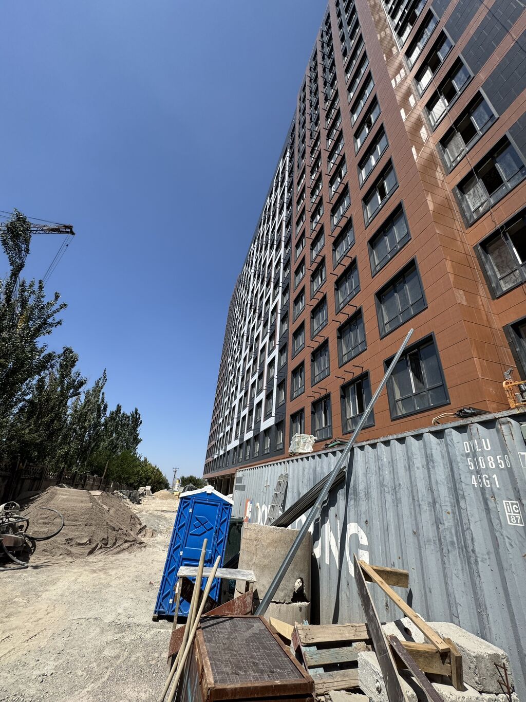2 комнаты, 73 м², Тунгуч мкр Элитка, 8 этаж, ПСО (под самоотделку): фото 2