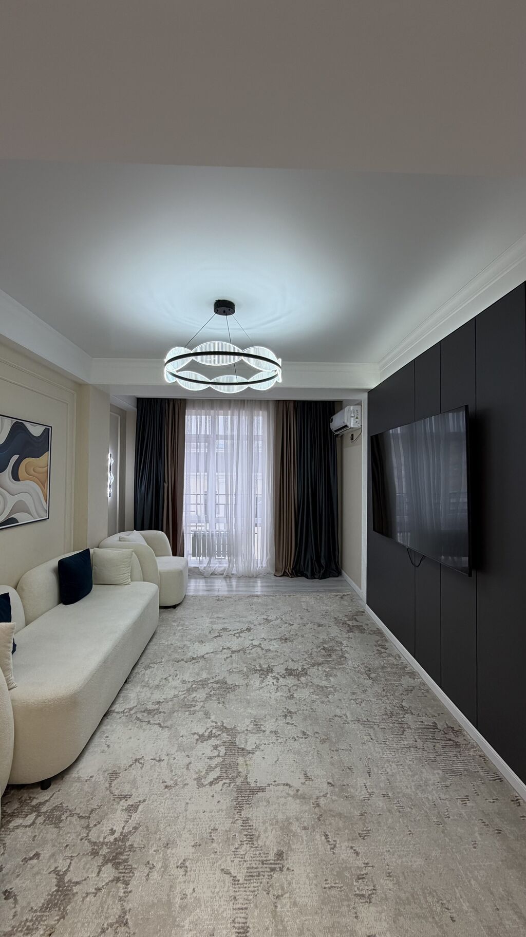 2 комнаты, 55 м², Элитка, 13 этаж, Дизайнерский ремонт: фото 8