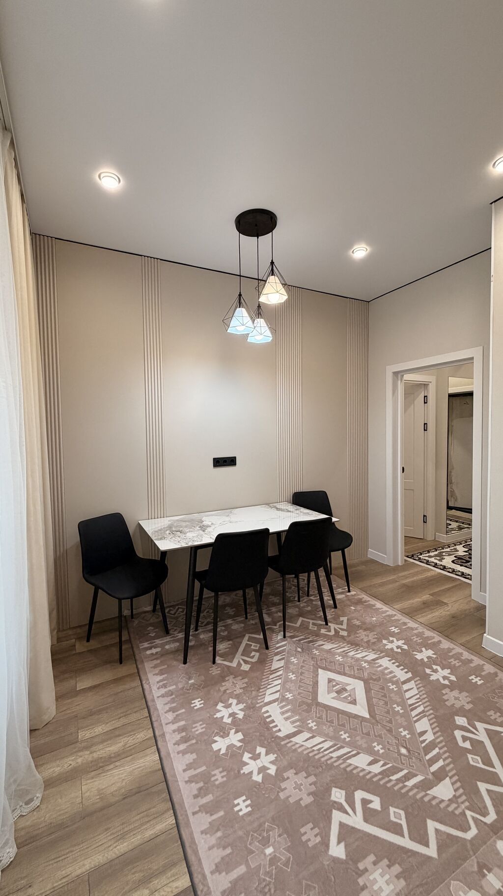 2 комнаты, 44 м², Пишпек Элитка, 7 этаж, Дизайнерский ремонт: фото 7