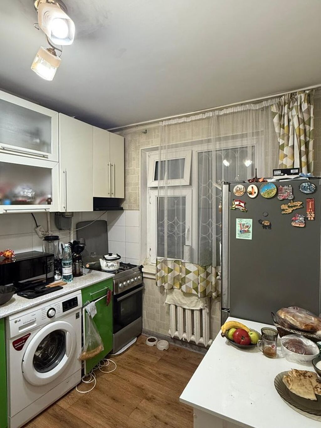 3 комнаты, 58 м², ул. Боконбаева / Гоголя 104 серия, 1 этаж, Косметический ремонт: фото 4