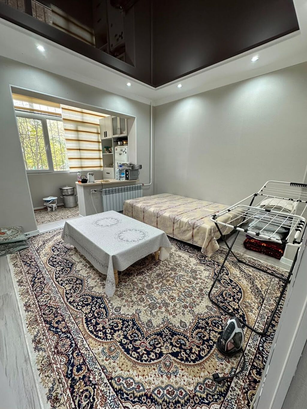 1 комната, 32 м², Кок-Жар мкр 105 серия, 1 этаж, Свежий ремонт: фото 1