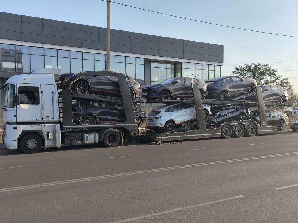 Тягач, Renault, 2013 г., Сar carrier trailer: фото 4