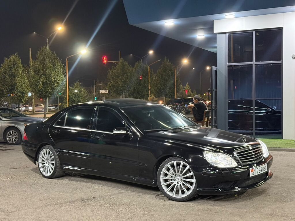 Mercedes-Benz S-Class: 2004 г., 5.5 л, Автомат, Бензин, Седан: фото 3