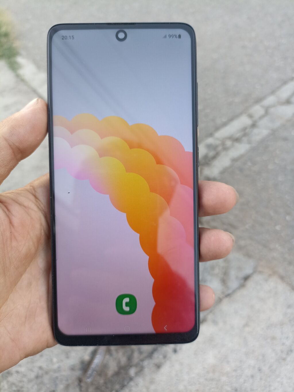 Samsung Galaxy A51, Б/у, 64 ГБ, цвет - Черный: фото 2