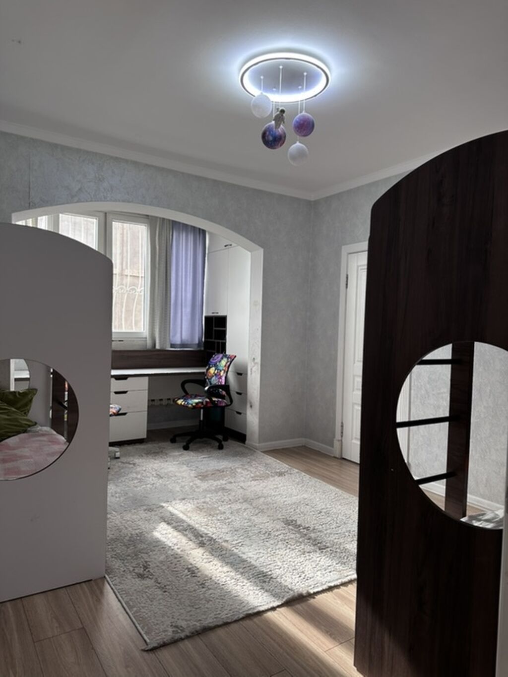 4 комнаты, 106 м², Тунгуч мкр 106 серия улучшенная, 6 этаж, Дизайнерский ремонт: фото 6