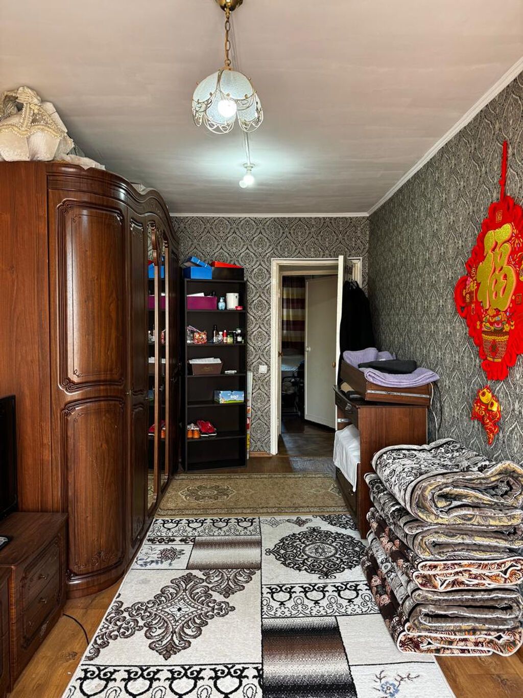 3 комнаты, 58 м², 10 мкр 104 серия, 4 этаж, Старый ремонт: фото 7