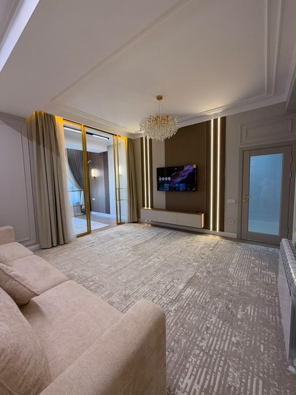 3 комнаты, 80 м², 7 мкр Элитка, 5 этаж, Евроремонт: фото 8