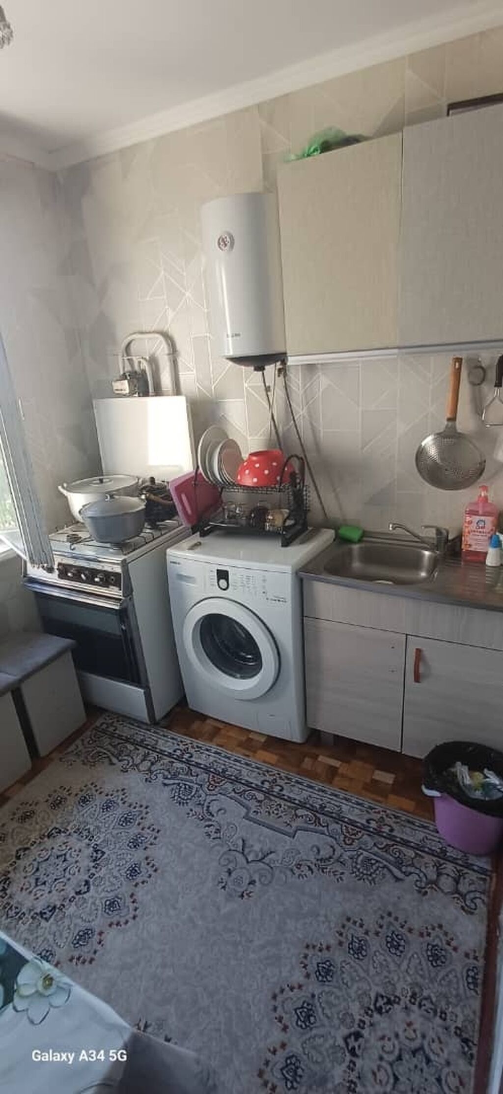 1 комната, 3 мкр Собственник, Без подселения, от 3 месяцев, С мебелью: фото 2