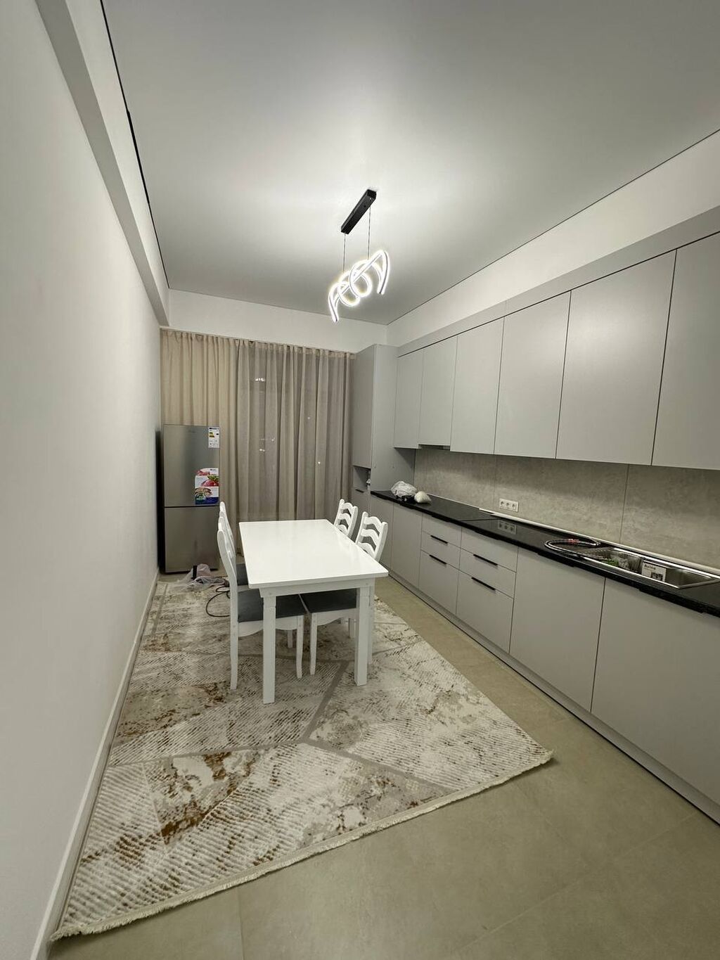 1 комната, 56 м², Асанбай мкр Элитка, 11 этаж, Свежий ремонт: фото 4