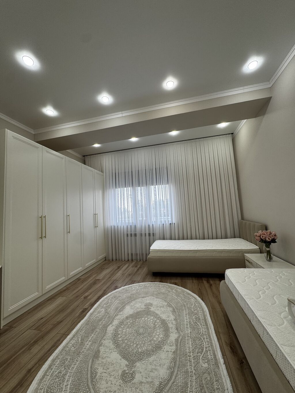 2 комнаты, 61 м², Тунгуч мкр Элитка, 2 этаж, Дизайнерский ремонт: фото 3
