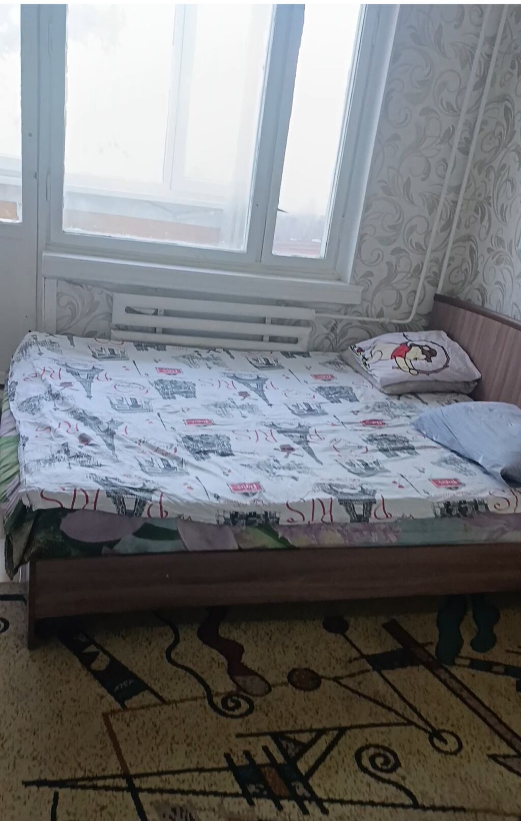 Сдаётся трёхкомнатная квартира. Все условия есть туалет и ванна: фото 2