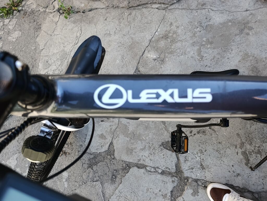 Электровелосипед Lexus (брендовый декор на раме) - Тип: фото 4