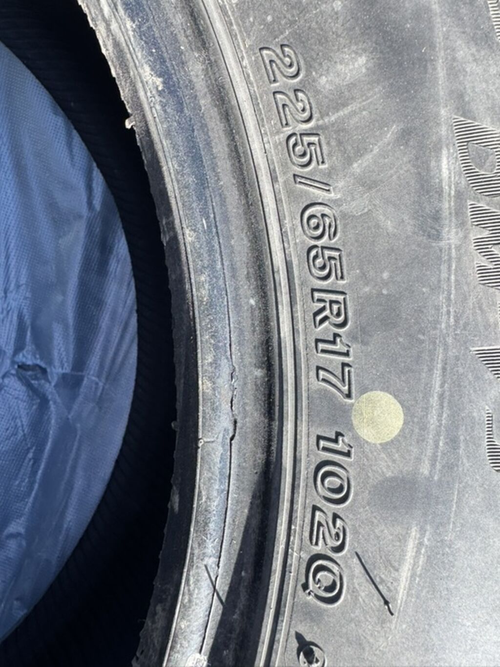 Шины 225 / 65 / R 17, Зима, Б/у, Комплект, Внедорожные (АТ/МТ), Япония, Bridgestone: фото 3