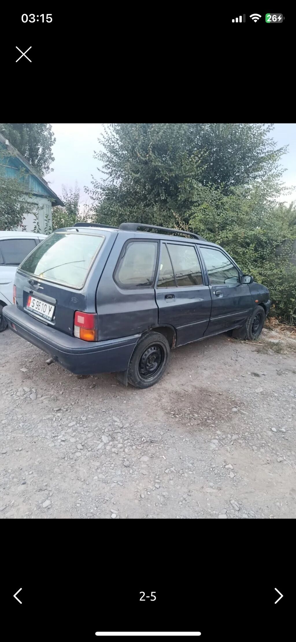 Kia Pride: 1999 г., 1.3 л, Механика, Бензин, Хэтчбэк: фото 4