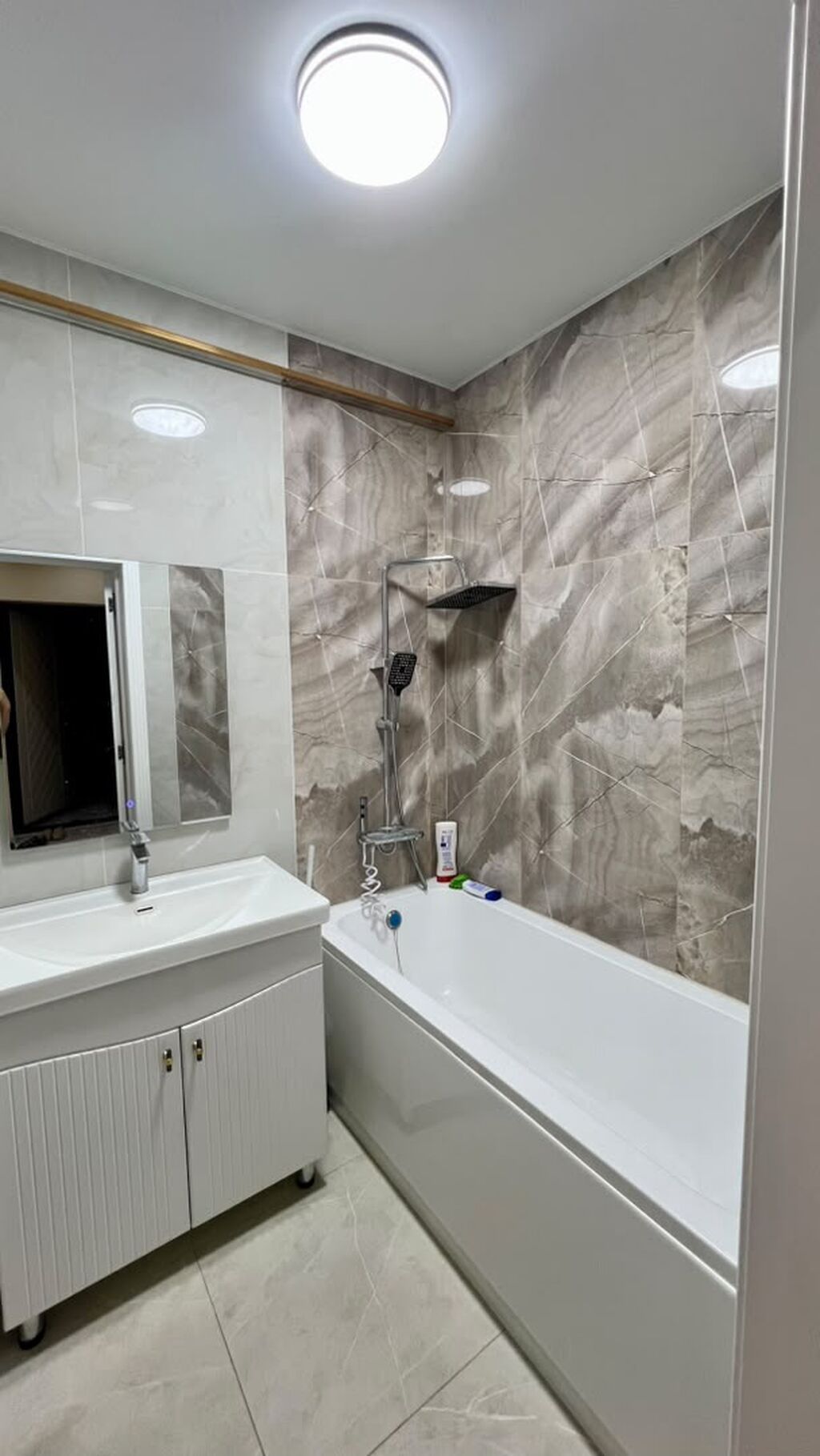 1 комната, 52 м², Ошский мкр., Элитка, 11 этаж, Евроремонт: фото 6