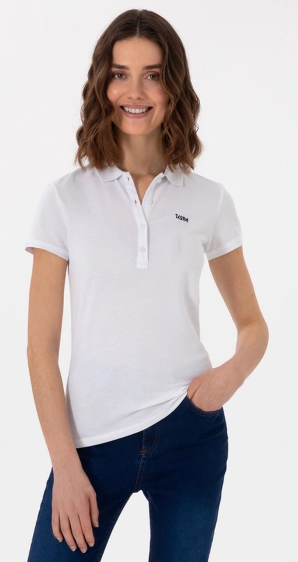 Женское поло U.S. Polo Assn. (USPA) Оригинал с турции! Размер S Хлопок: фото 2