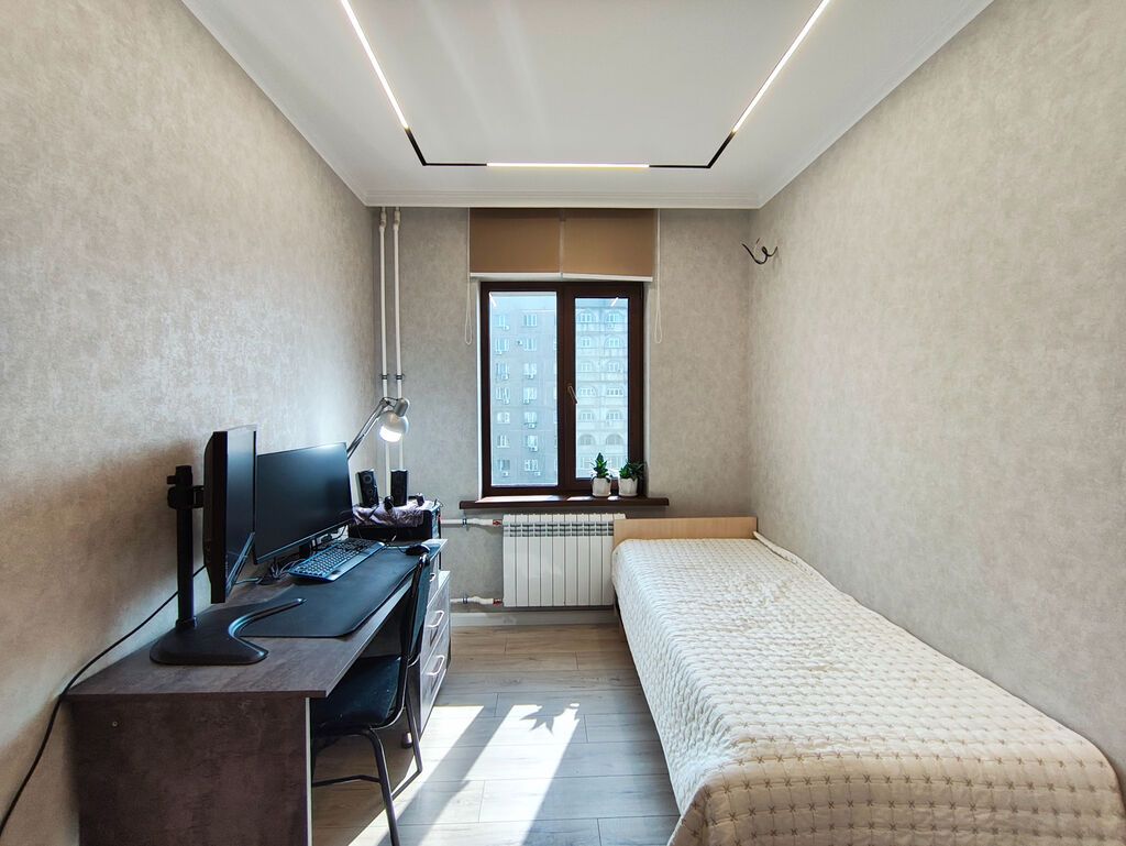 3 комнаты, 80 м², Юг-2 мкр 105 серия, 6 этаж, Евроремонт: фото 7