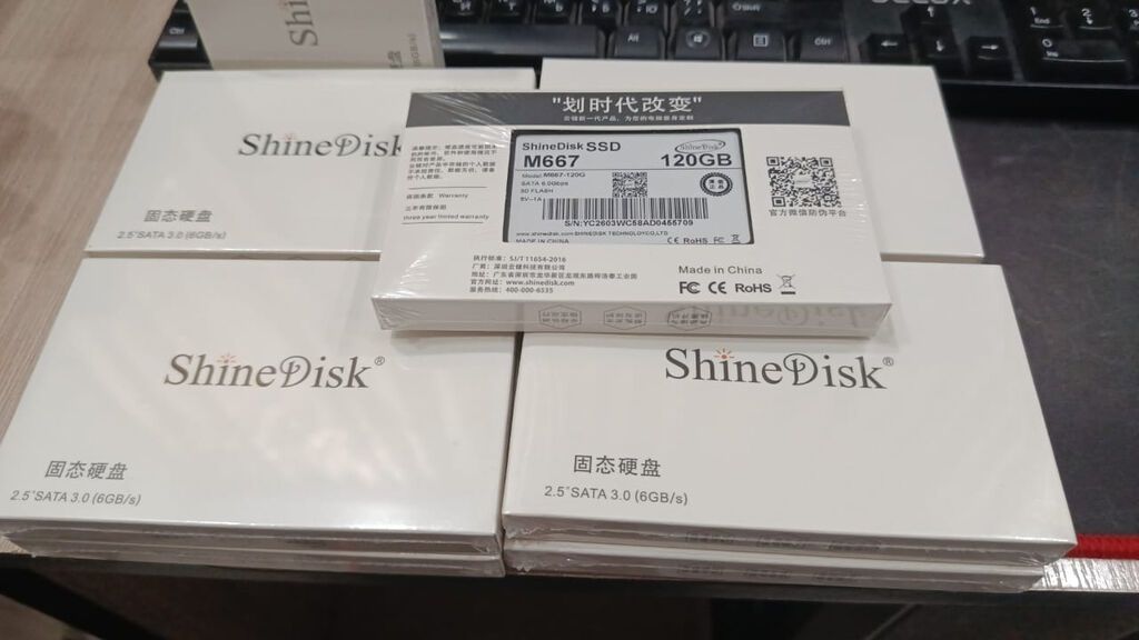 Новый SSD 128 ГБ 2.5" для ПК