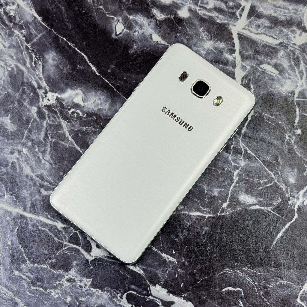 Samsung Galaxy J7 2016, Б/у, 16 ГБ, цвет - Белый, 2 SIM: фото 2