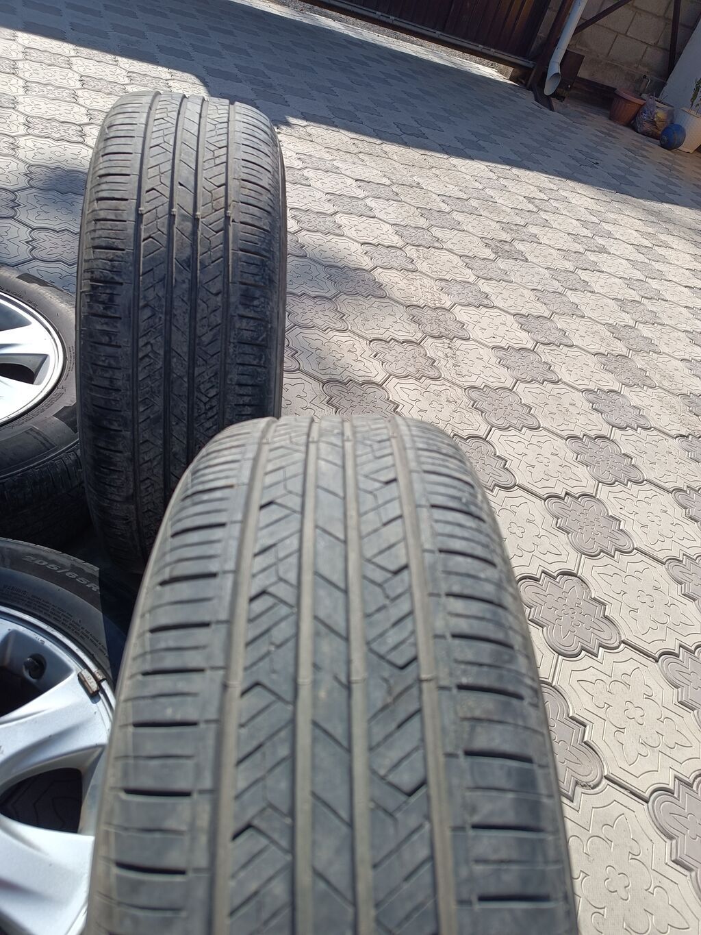 Колеса в сборе 205 / 65 / R 15, Лето, Б/у, Комплект, Легковые, Литые, отверстий - 5: фото 4