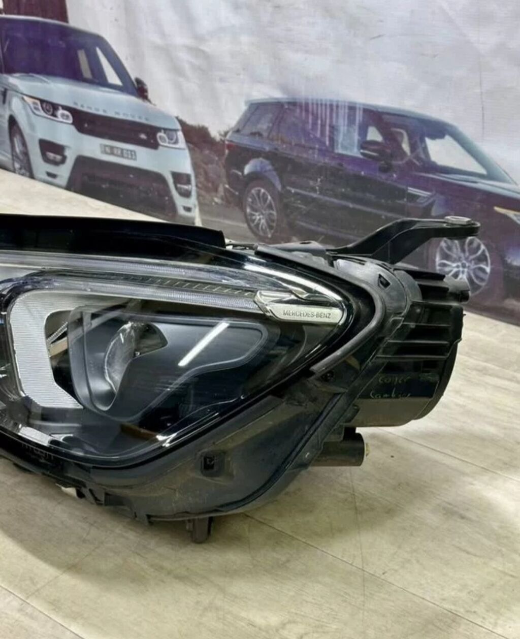Передняя левая фара Mercedes-Benz 2022 г., Б/у, Оригинал: фото 3