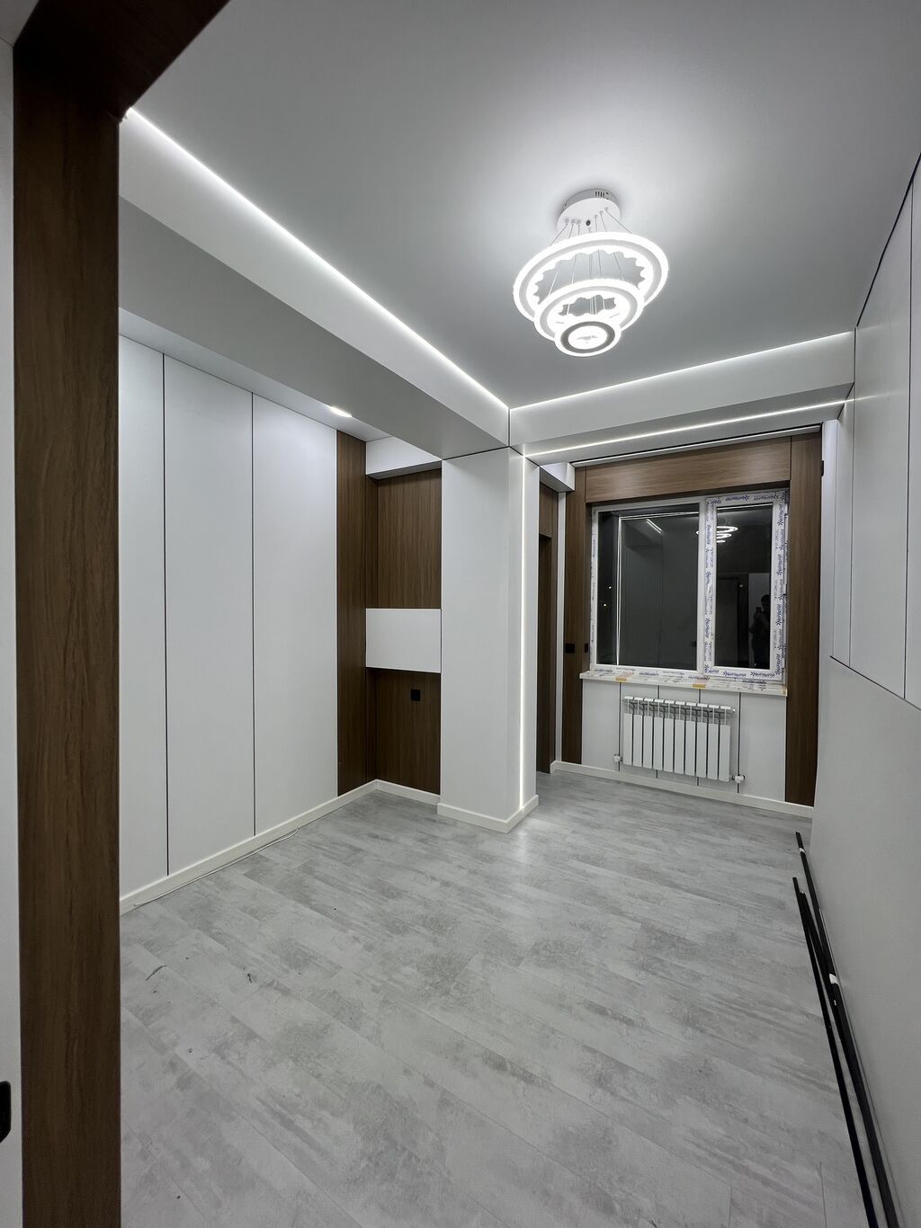 2 комнаты, 37 м², Ак-Орго ж/м 1 этаж, Евроремонт: фото 4