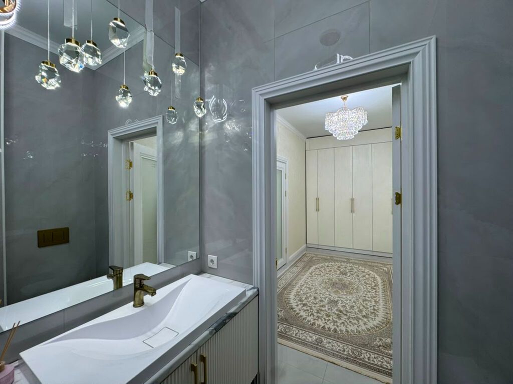 1 комната, 48 м², Тунгуч мкр Элитка, 11 этаж, Дизайнерский ремонт: фото 8
