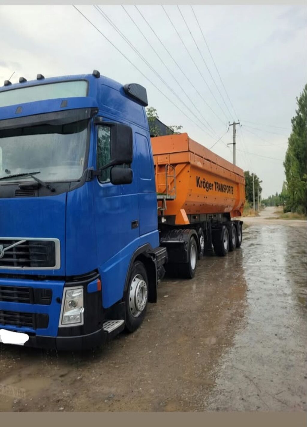 Продам тягач Volvo с самосвальным полуприцепом Kröger, 2005 г.: фото 2