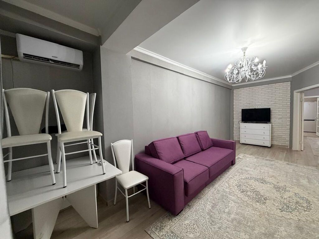 Сдаётся 2-ком. квартира у ТЦ Ала-Арча, 75 000 сом/мес: фото 3