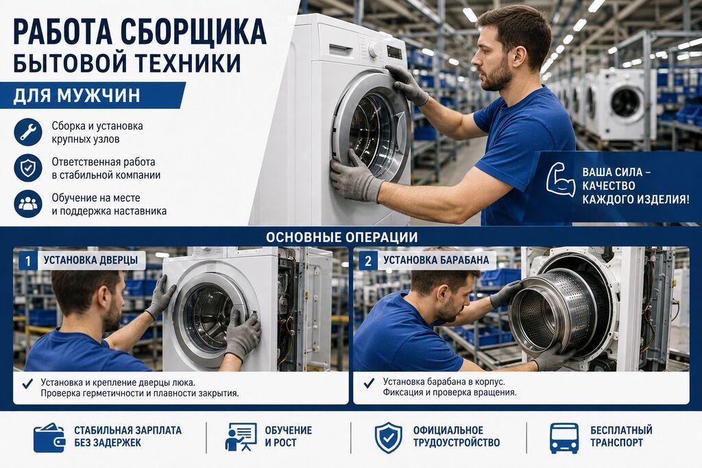 Требуются сборщики на производство в Московской области: фото 3