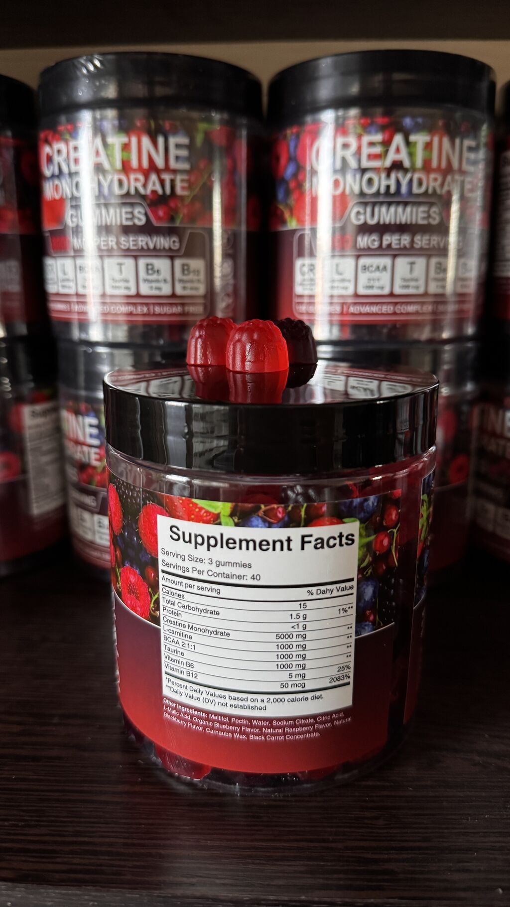 Жевательный Creatine Monohydrate Gummies (в мармеладе) - Формат: фото 3