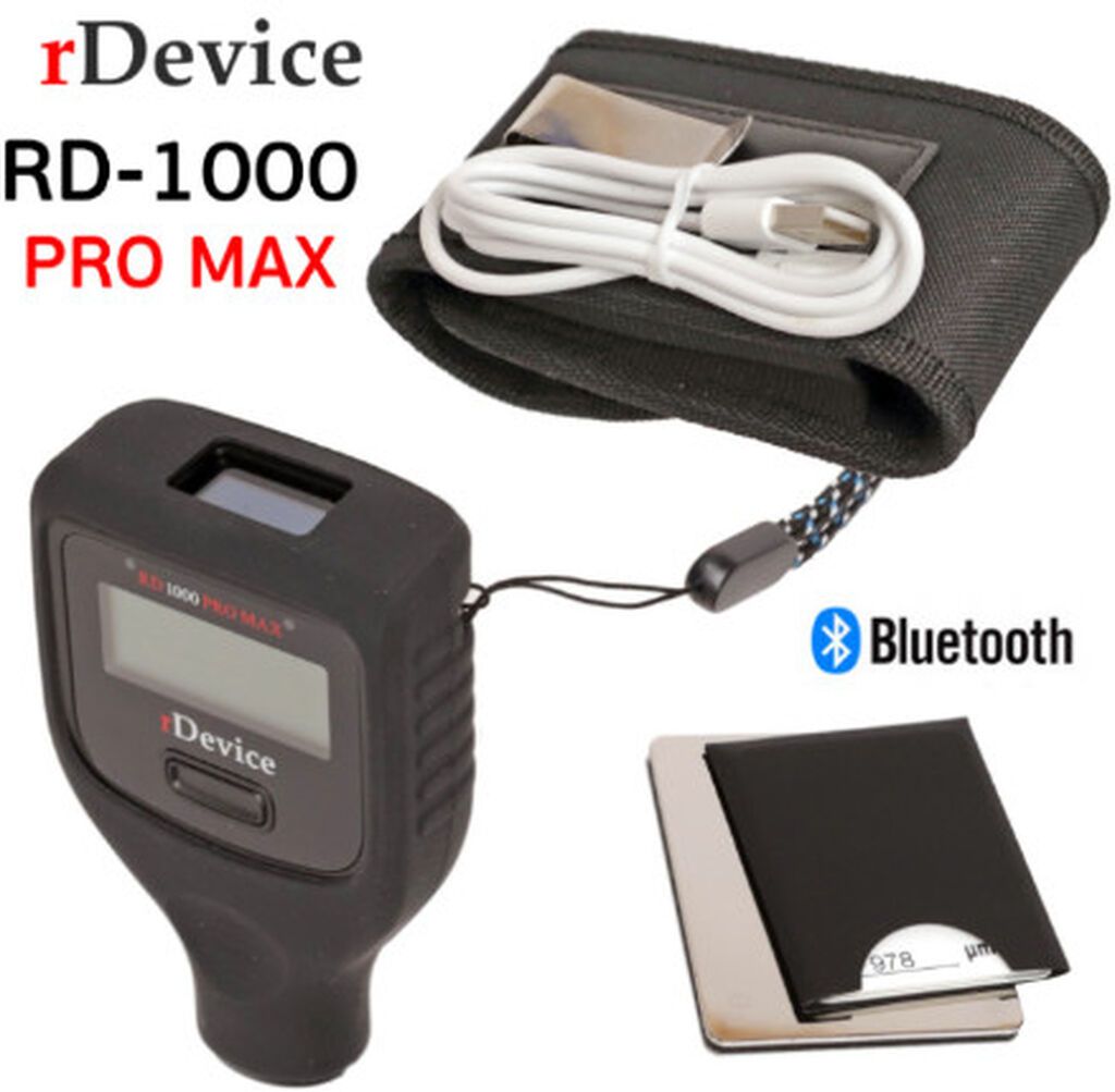 Толщиномер RDevice RD 1000 PRO MAX - Профессиональный толщиномер ЛКП: фото 2