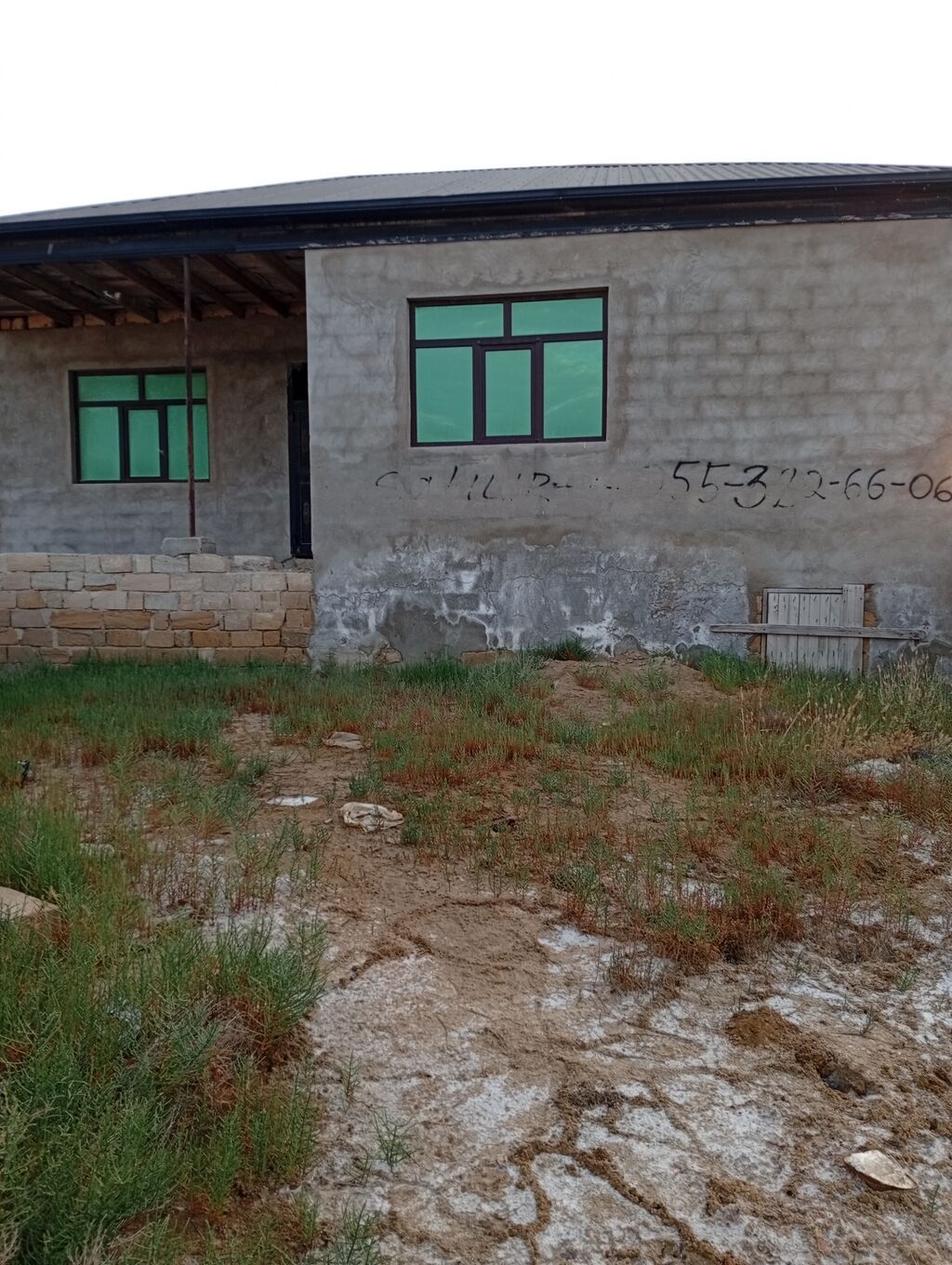 4 otaqlı, 125 kv. m, Kredit yoxdur, Təmirsiz