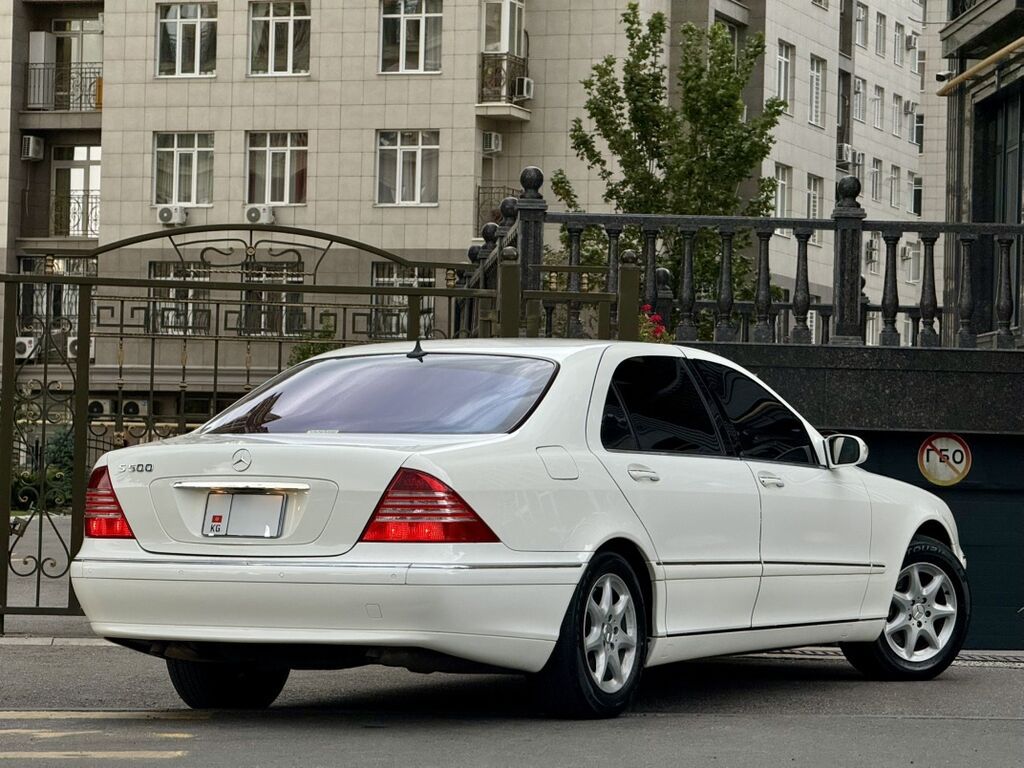 Mercedes-Benz S 500, 2004 г., седан, белый: фото 5