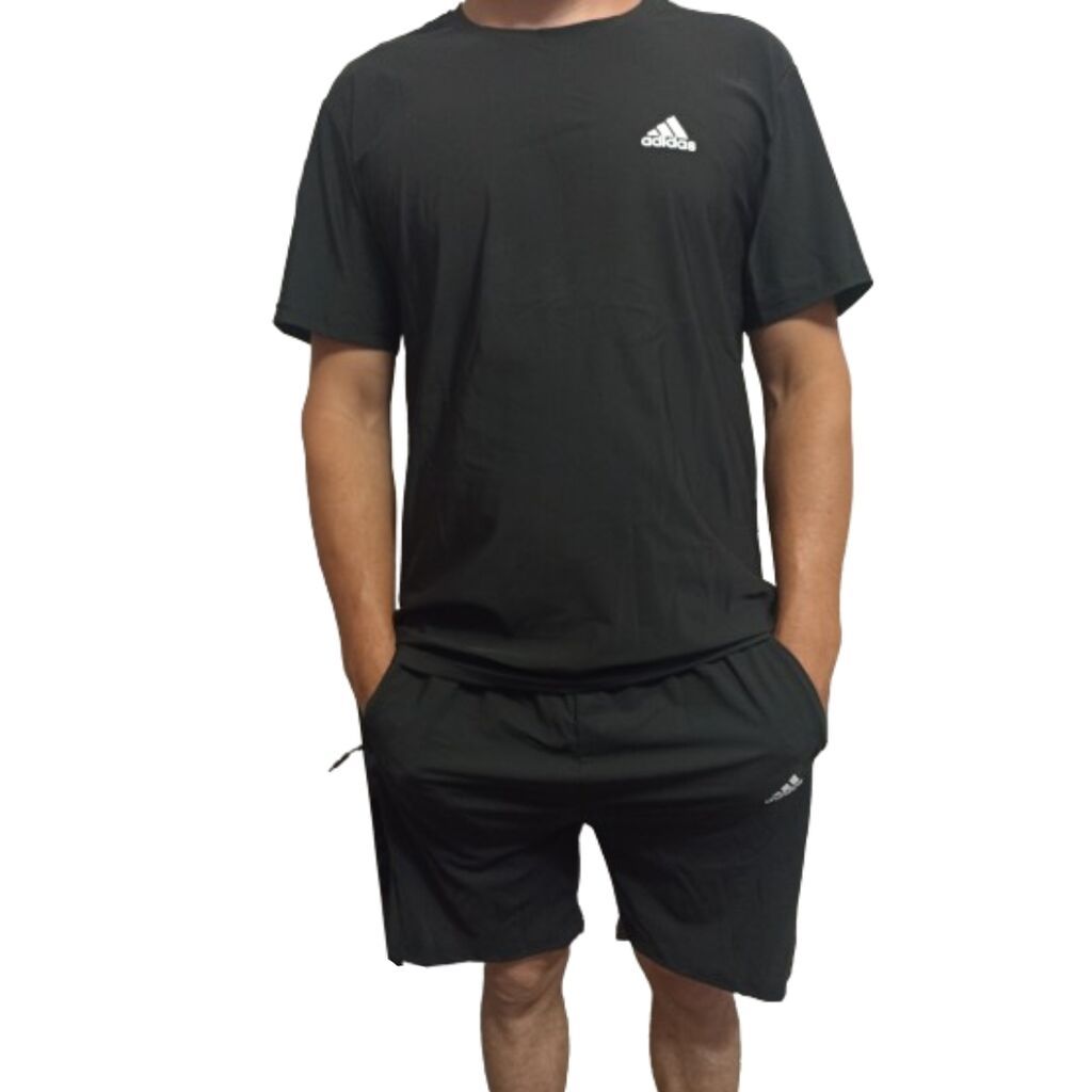 Мужской спортивный костюм, 3XL, Adidas, Новый, цвет - Черный, Самовывоз, Платная доставка — фото 2