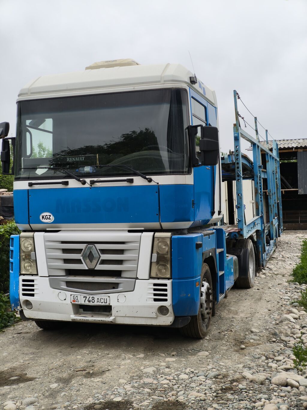 Тягач, Renault, 2004 г., Сar carrier trailer: фото 7