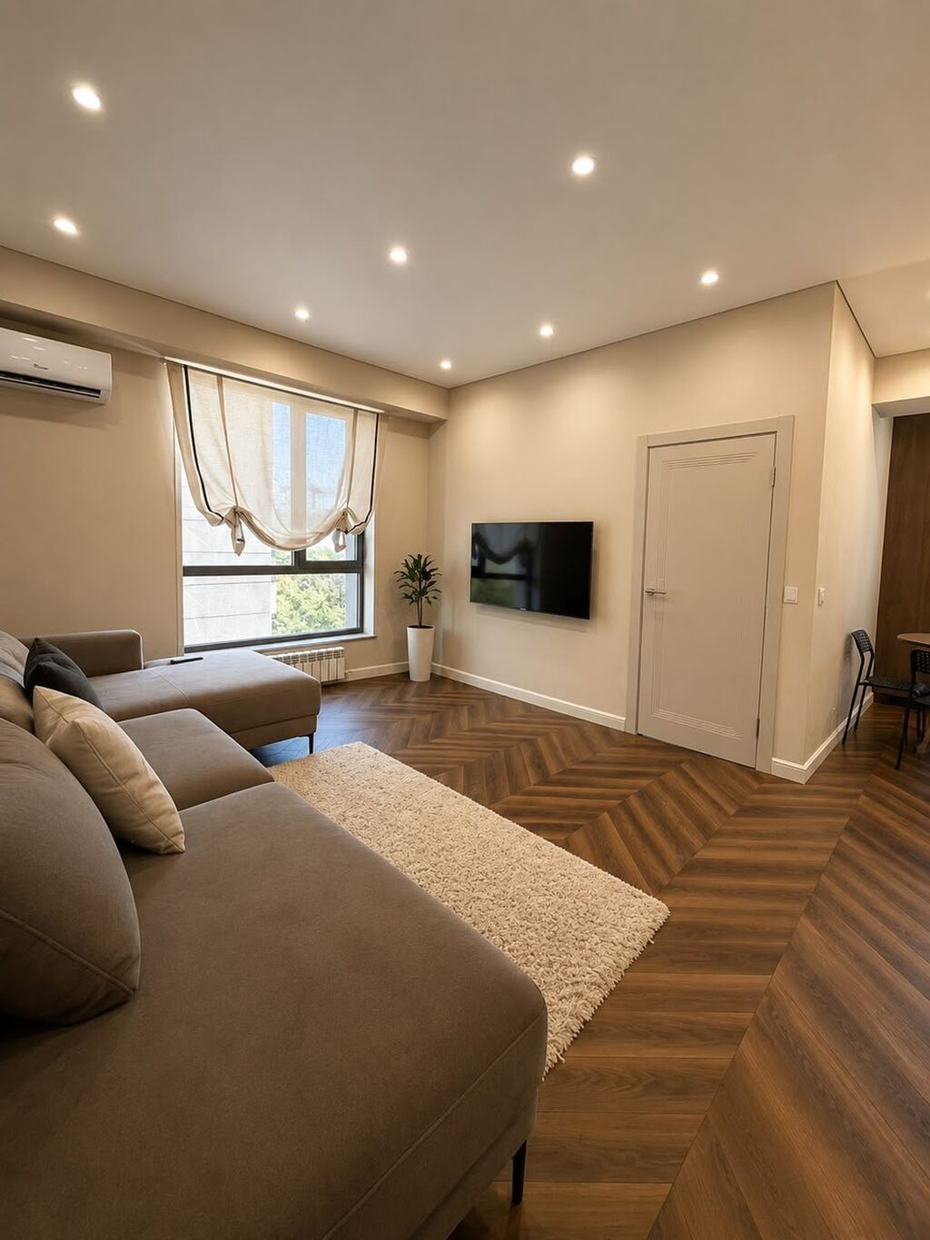 3 комнаты, 66 м², БГУ Элитка, 6 этаж, Дизайнерский ремонт: фото 3