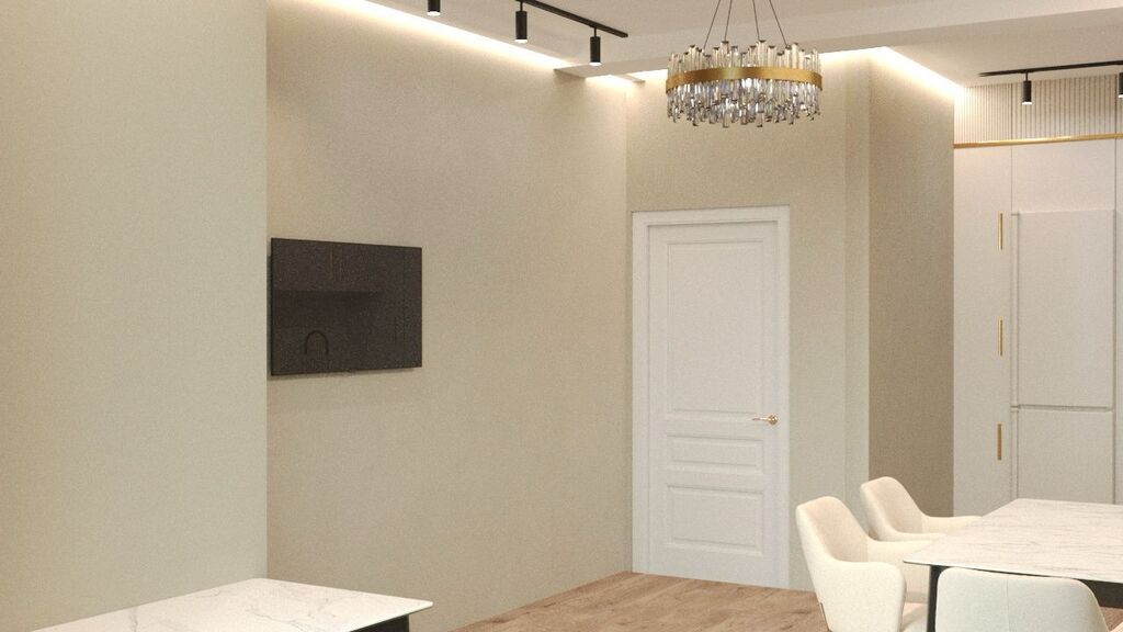 Студия, 50 м², Вефа ТЦ Элитка, 4 этаж, Свежий ремонт: фото 2