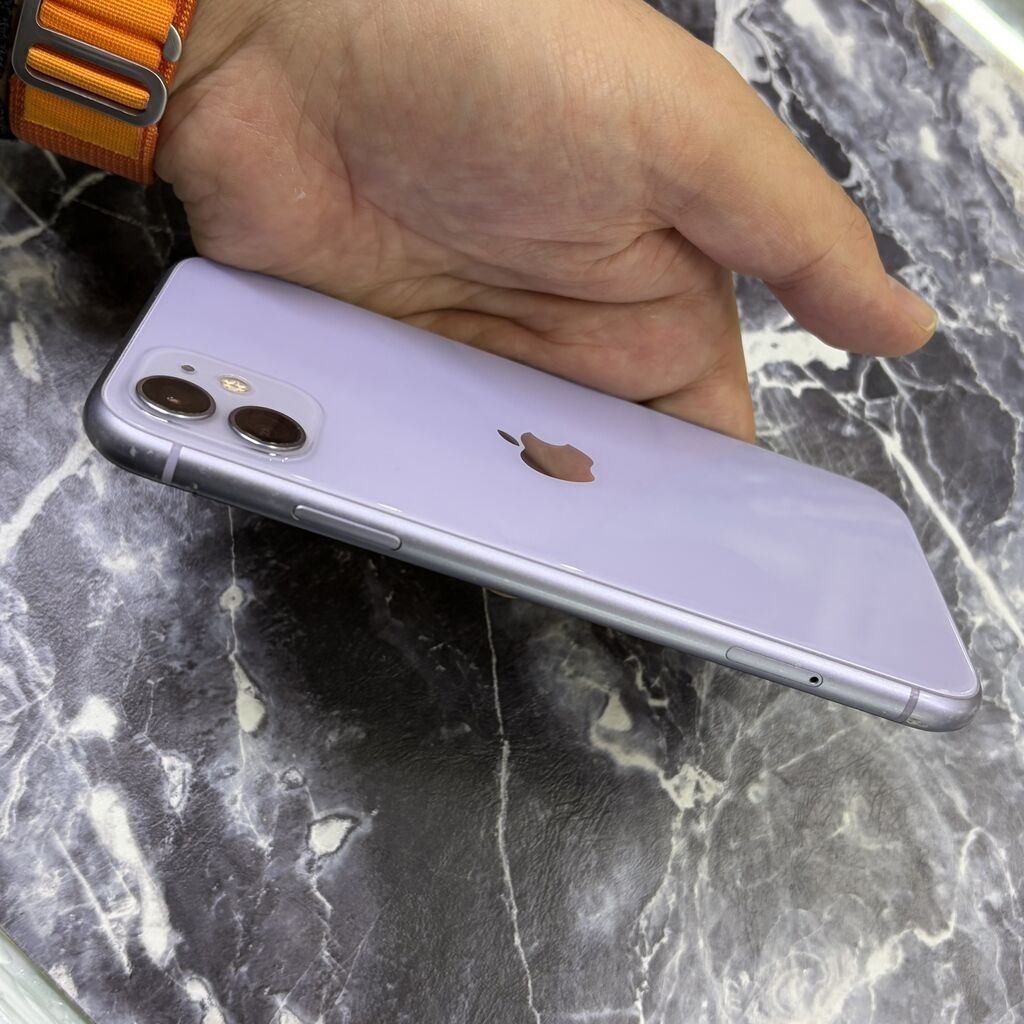 IPhone 11, Б/у, 128 ГБ, Чехол, 100 %: фото 4
