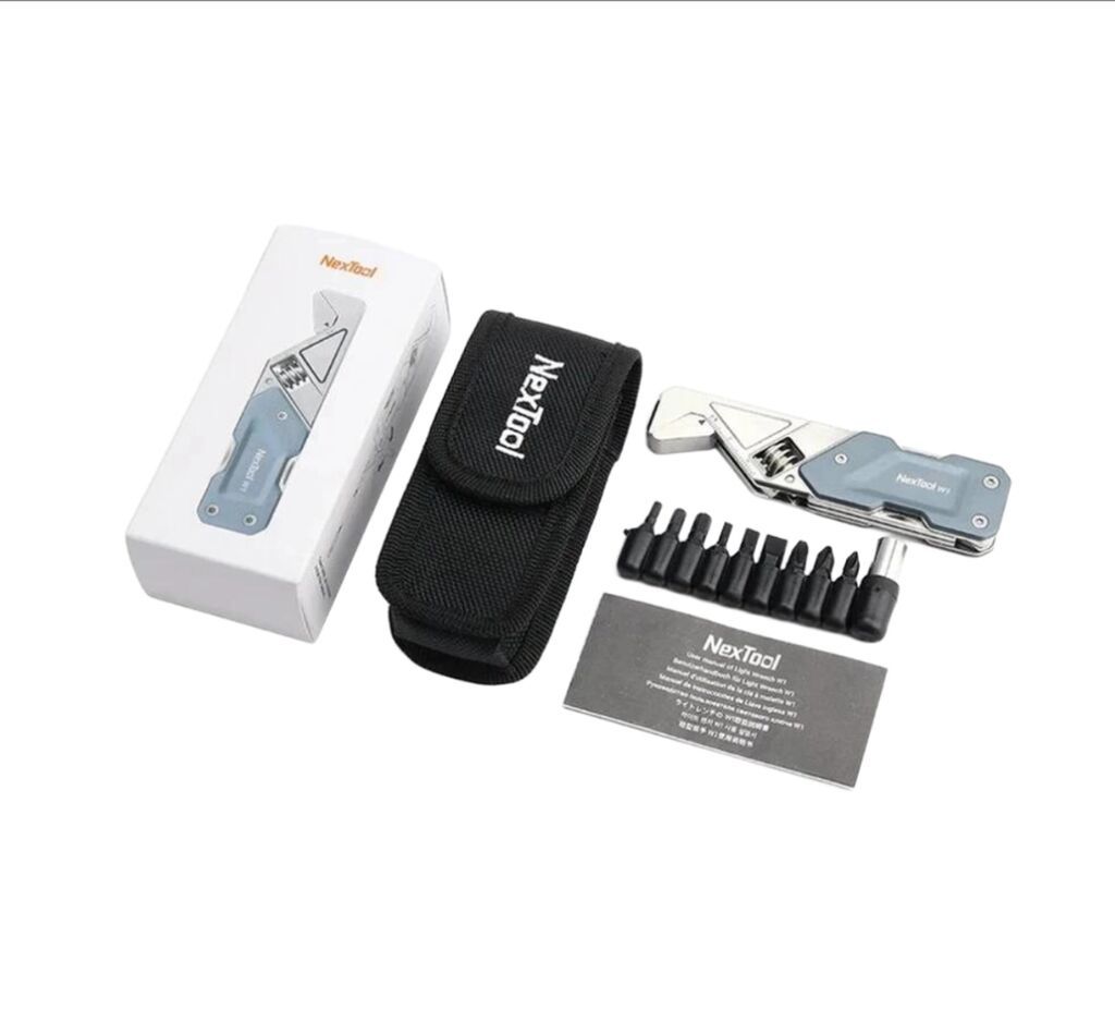 Мультитул-ключ Nextool (Xiaomi) Light Wrench W1 с набором бит 6: фото 2