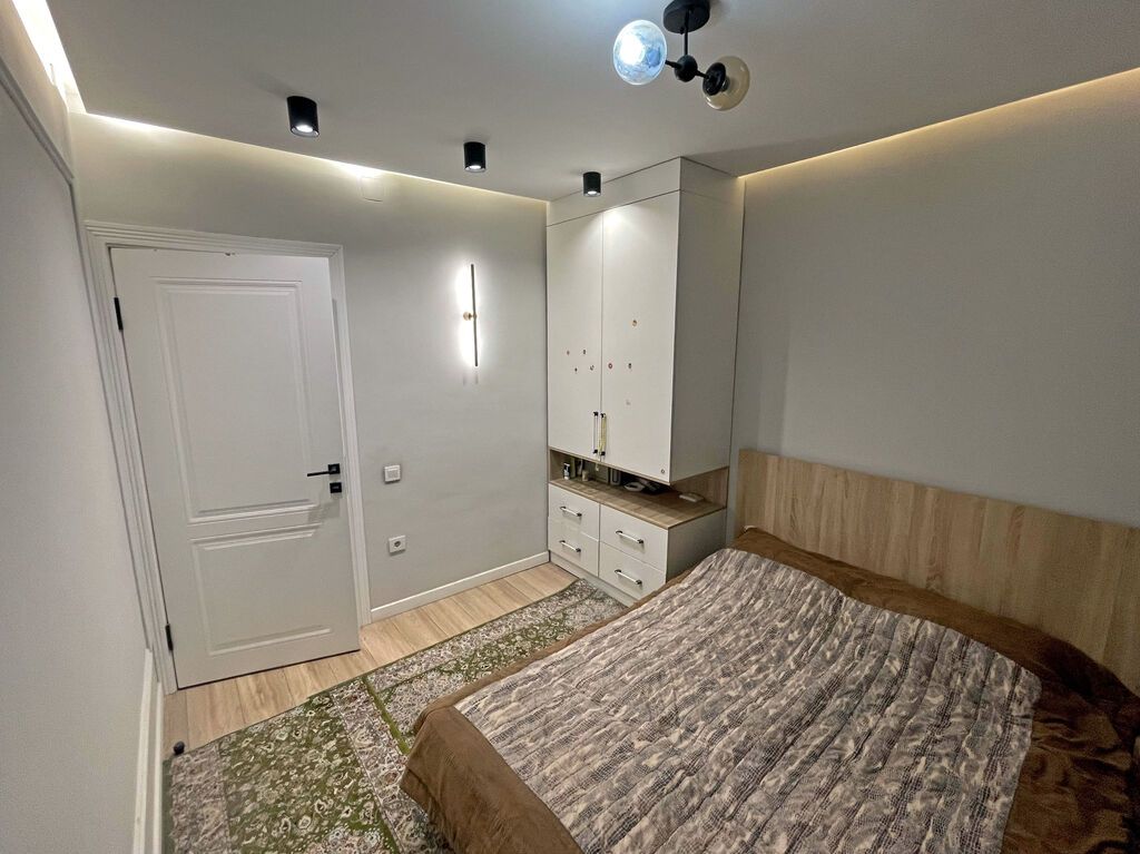 Студия, 38 м², Кара-Жыгач ж/м Элитка, 3 этаж, Дизайнерский ремонт: фото 6