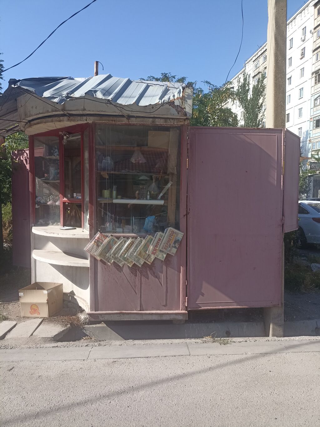 Киоск-павильон уличной торговли - Тип: стационарный металлический — фото 2