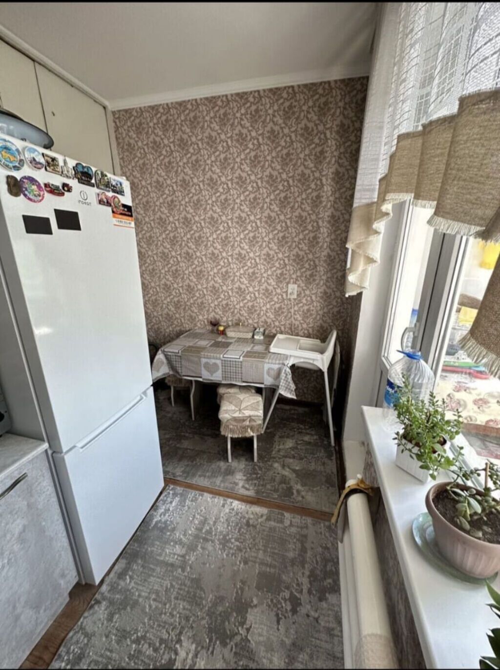 1 комната, 35 м², Аламедин-1 мкр 105 серия, 2 этаж, Косметический ремонт: фото 4