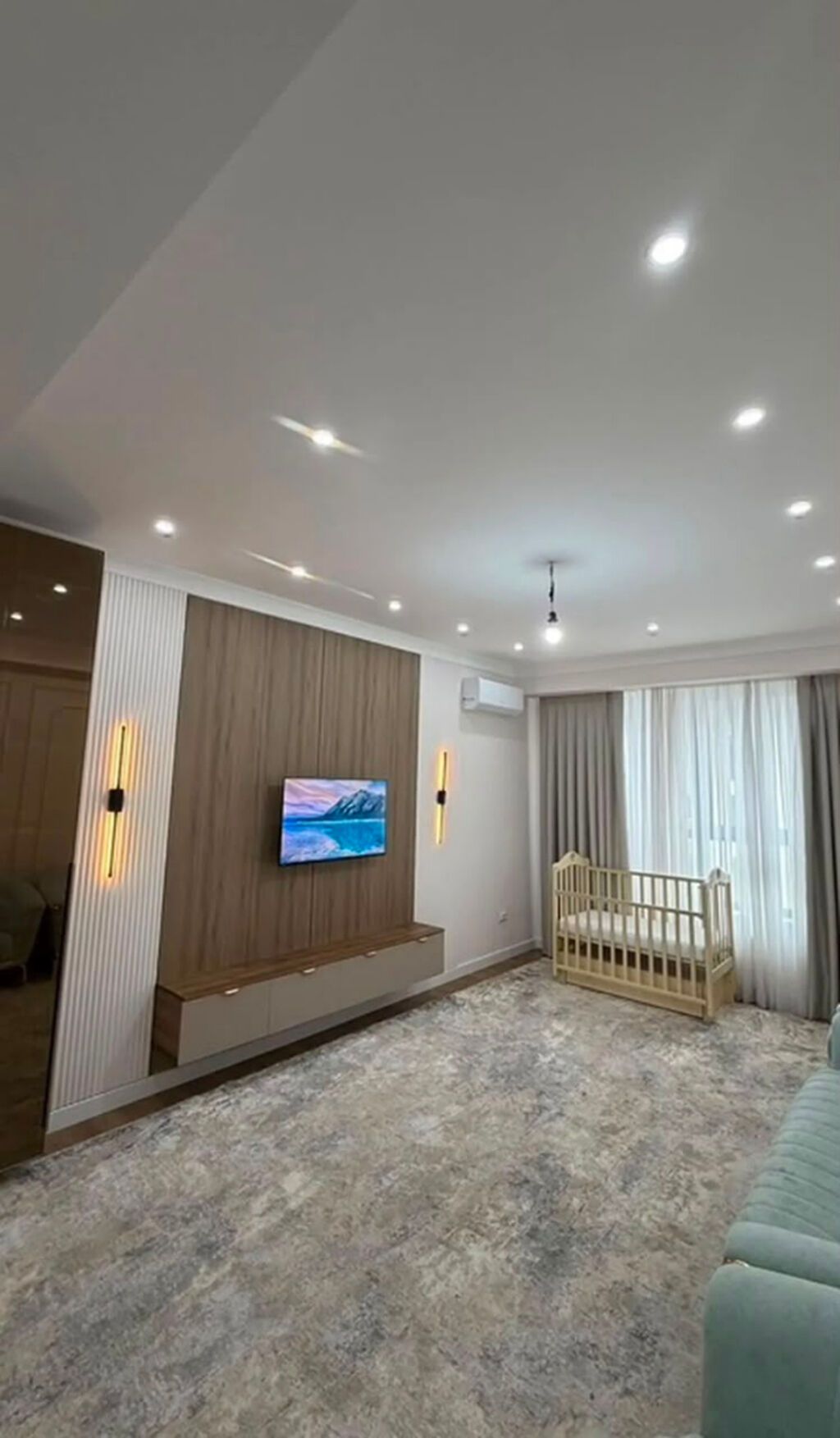 3 комнаты, 104 м², Асанбай мкр Элитка, 11 этаж, Евроремонт: фото 7