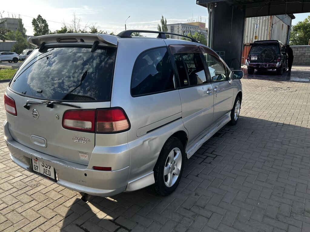 Nissan Liberty: 1999 г., 2 л, Автомат, Газ, Минивэн: фото 2