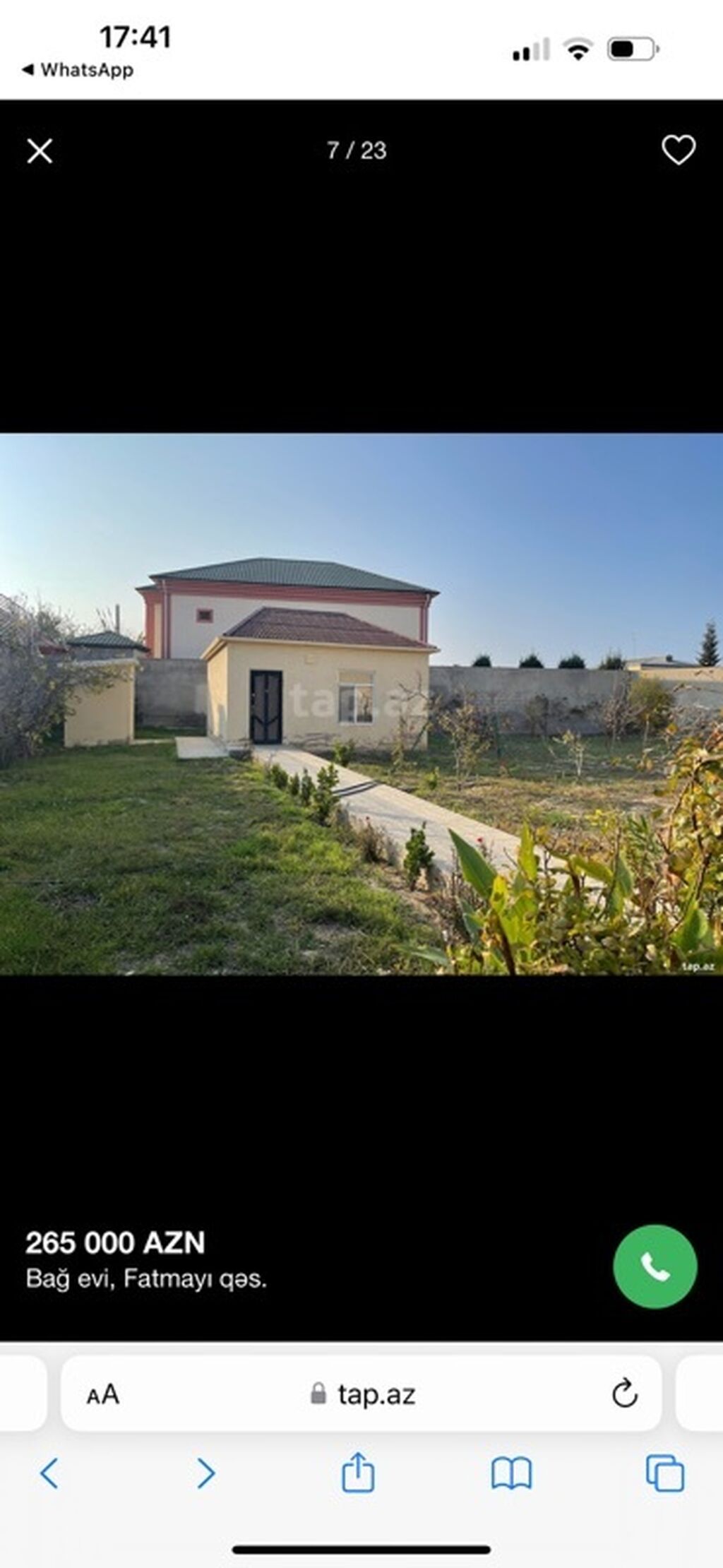 Bakı, Pirşağı qəs., 220 kv. m, 5 otaqlı, Hovuzlu, Artezian quyusu