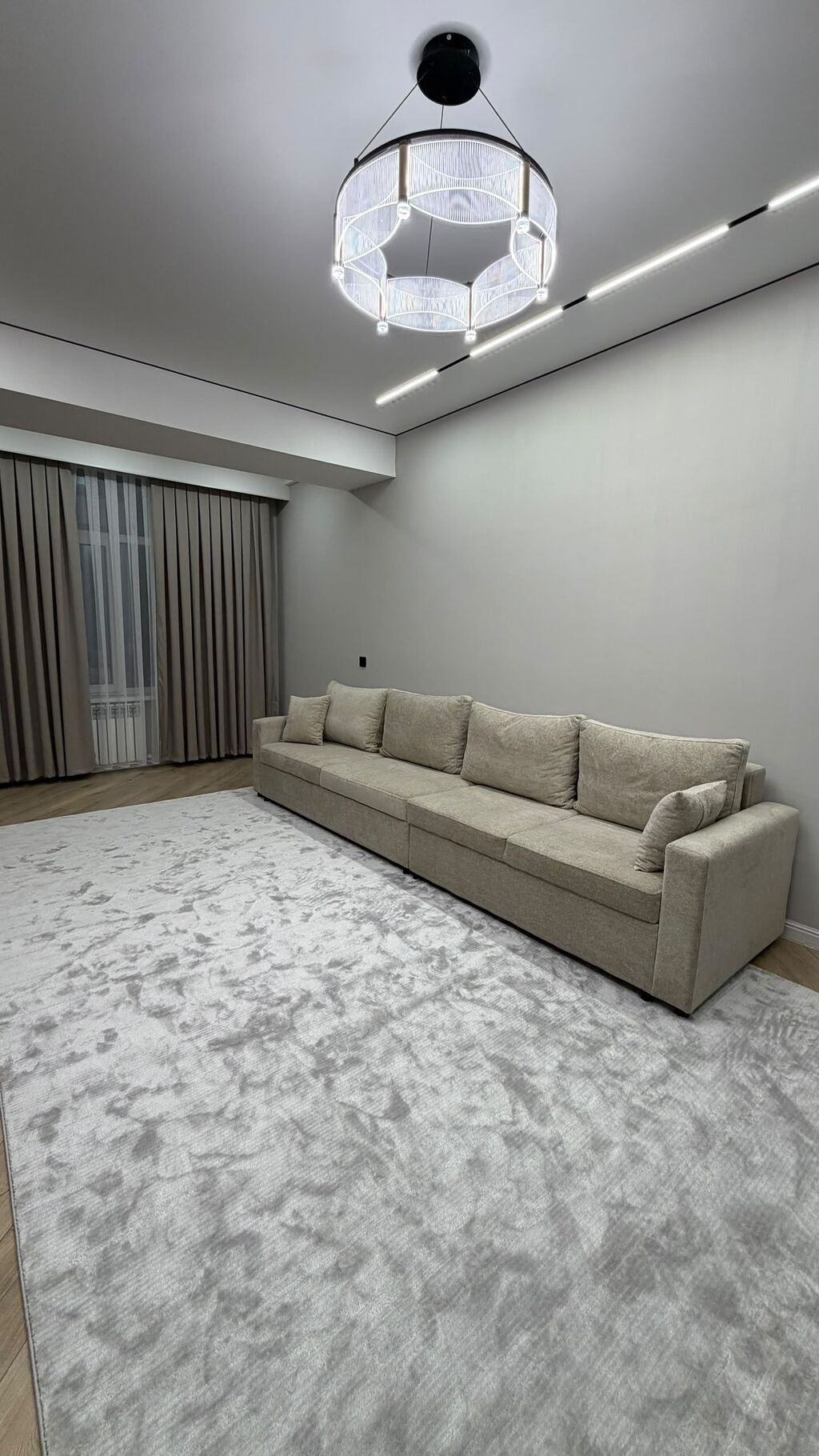 2 комнаты, 65 м², Южная Магистраль Элитка, 3 этаж, Дизайнерский ремонт: фото 4