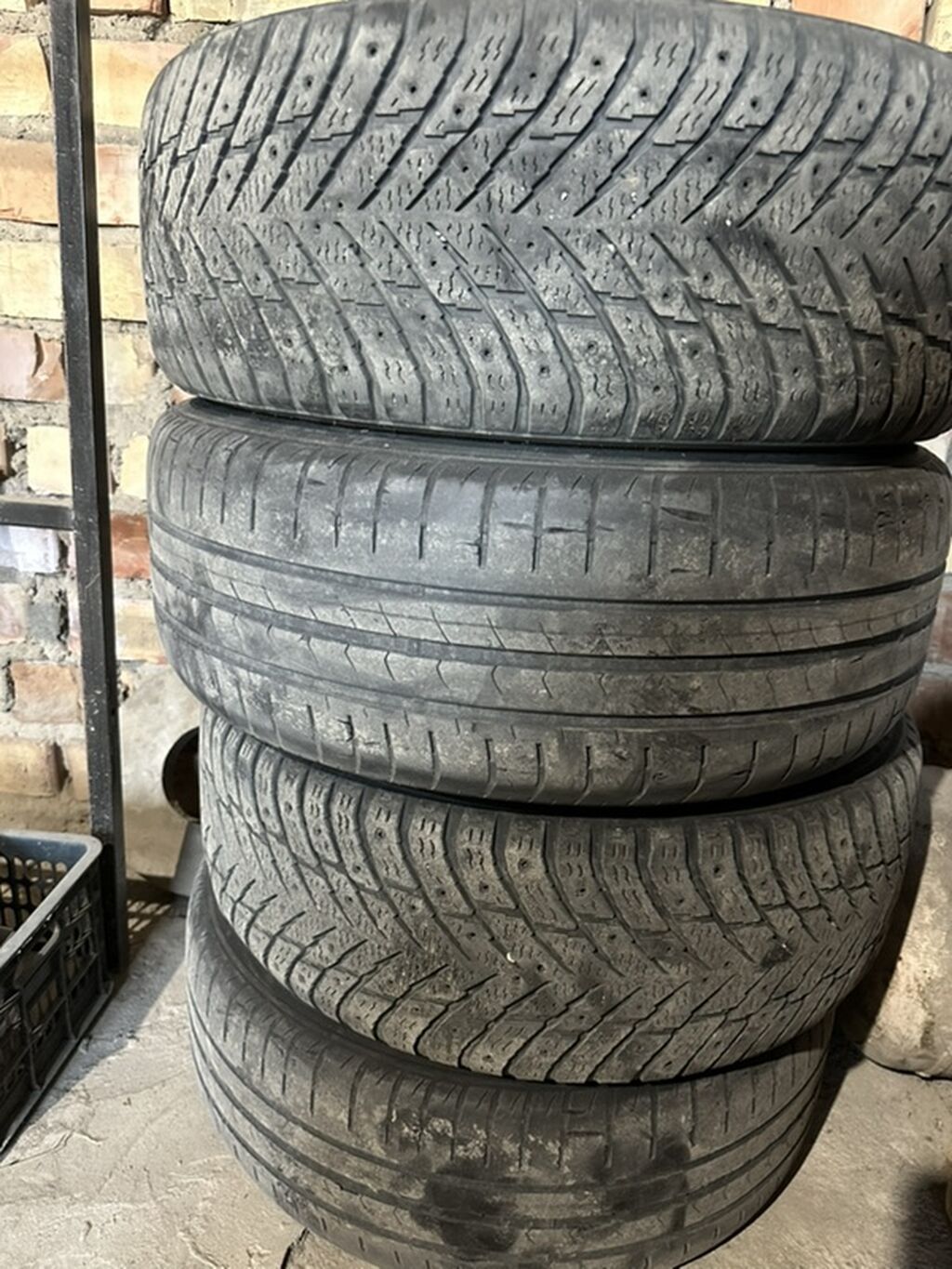 Колеса в сборе 205 / 55 / R 16, Зима, Б/у, Комплект, Легковые, Литые, отверстий - 5: фото 3